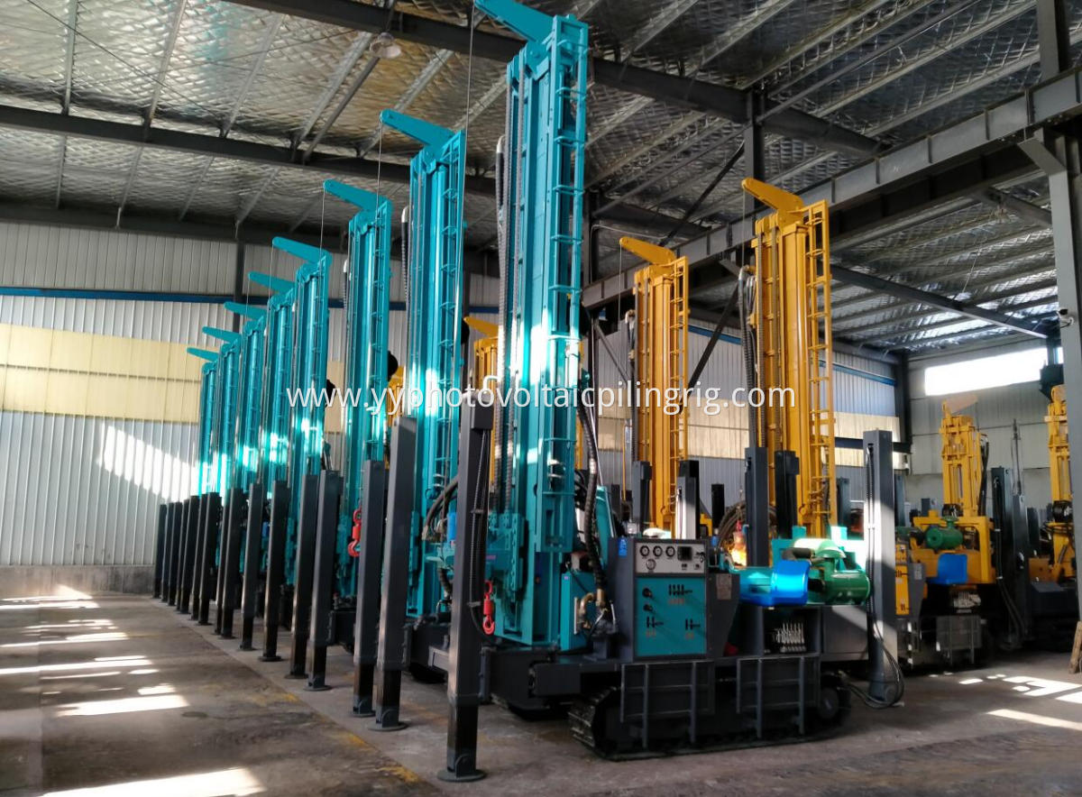 Hydraulic 400m drilling depth portable borehole water well drilling rig